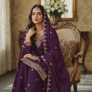 PATRY WEAR GEORGETTE SUIT