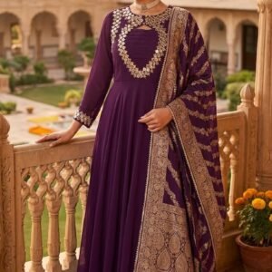 GEORGETTE ANARKALI SUIT